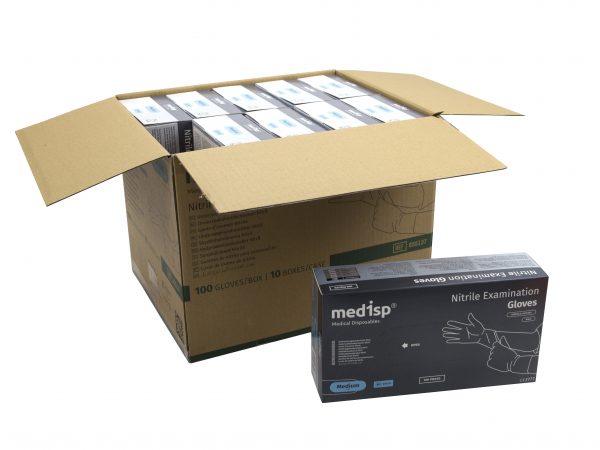 Handschoenen Nitril Zwart - 100 stuks - Afbeelding 3