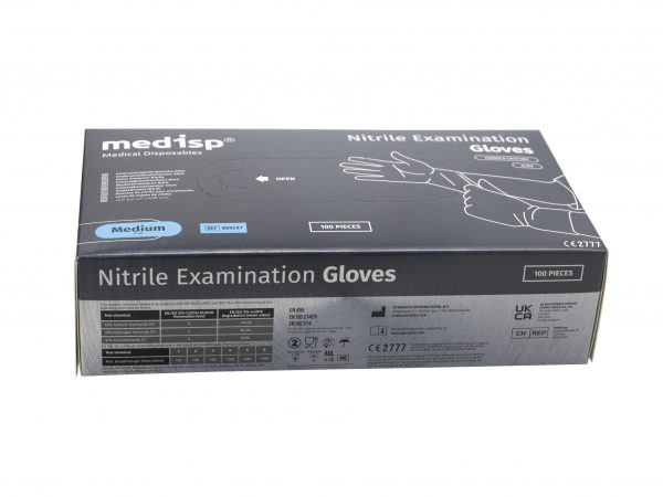 Handschoenen Nitril Zwart - 100 stuks - Afbeelding 4